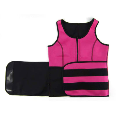 Plus Size Women Sauna Sweat Waist Trainer